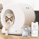 C10 litiere chat autonettoyante litire automatique 10 capteurs / limination des odeurs / entre infrieure ...