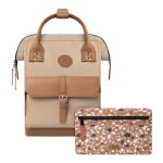 Sac � dos de loisirs - cabaia - adventurer hiker backpack s - beige - 33x23x11 cm - 580g