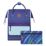 Sac  dos - cabaia - adventurer rip stop - multicolore - 18l - hydrofuge