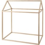 Cabane - 115 x 66 x 126 cm - pin - marron
