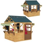 Cabane enfant ext�rieur - aiyaplay - pliable - porte fen�tres stations de service auvents de pluie tableaux ...