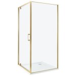 Cabine de douche darli 90 x 90 x 185 cm dor