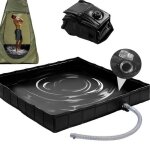 Cabine de douche pliable et portable pour le camping et les animaux de compagnie