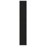 Cabinet de livre solomoon chic biblioth�que polyvalente - pour enfant / adulte - ch�ne noir 40x30x189 ...