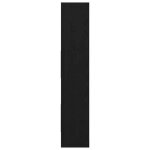 Cabinet de livre solomoon chic biblioth�que polyvalente - pour enfant / adulte - ch�ne noir 40x35x180 ...