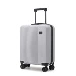 Valise cabine - cabinfly - cruisair - 55x40x20 cm - abs rigide - 4 roues 360 - gris