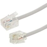 Cble 1 mtre rj11 vers rj11 - tlphonie ou tlcommunication