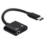 Cble adaptateur audio usb type c vers 35 mm 2 en 1 type c vers prise jack 35 mm adaptateur casque stro ...