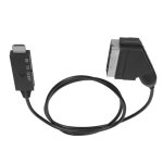 Cble adaptateur de convertisseur hd vers pritel pour tv vhs vcr dvd
