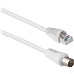 Cble antenne coaxial vers rj45 tnb