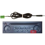 C�ble auxiliaire adaptateur mp3 / autoradio ? compatible renault (clio 2 / 3) 6 pin