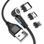 Cable charge rapide magnétique 2m 3 en 1 câble usb c magnetique universel chargeur aimanté pour micro ... Cable charge rapide magnétique 2m 3 en 1 câble usb c magnetique universel chargeur aimanté pour micro ...