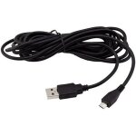 Cable de charge usb manette ps4 3 mtres
