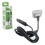 Câble de chargement recharge chargeur usb 182m pour manette pad joystick microsoft xbox 360 blanc Câble de chargement recharge chargeur usb 182m pour manette pad joystick microsoft xbox 360 blanc