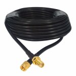 C�ble coaxial rg58 sma m�le vers sma femelle � faible perte de 10 m lte sma routeur sans fil cordon dalimentat ...