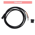 C�ble de compteur de scooter �lectrique � 5 broches c�bles daffichage de transfert de donn�es stables ...