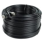 Cable cordon alim + coaxial video bnc rg59 50m