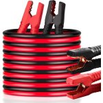 C�bles de d�marrage pour batterie de voiture c�bles robustes avec gaine pvc 4 m 2000 a pour d�marrer ...