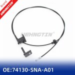 Cble de dverrouillage de capot dorigine oem 74130 - sna - a01za 74130snaa01 neuf pour honda civic 06 ...
