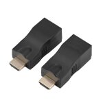 C�ble dextension r�seau rj45 vers hdmi 1. 4 30 m sur ethernet 5e / 6 cat. prise en charge du convertisseur ...
