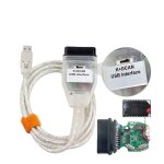 C�ble de diagnostic bmw compatibilit� in - pa ediabas technologie de puce ft232rl blanc