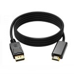 Cble display port vers hdmi 4k adaptateur displayport dp mle vers hdmi mle 30hz rsolution 1. 8 m ...