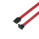 C�ble de donn�es sata - nanocable - 10. 18. 0202 - oem - 05 m - coude - rouge