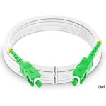 Cble fibre optique sfr bouygues - jarretire simplex monomode sc - apc  sc - apc - blindage et connecteur ...