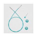 C�bles fixes pour aiguilles circulaires interchangeables - 40 � 150 cm - the mindful collection - knitpro(. ...