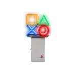 Cable guys ikon - sony - playstation heritage logo support lumineux chargeur pour t�l�phone et manette ...