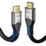 C�ble hdmi 2. 2 cakoble 1. 5m ? 16k@60hz 8k@240hz 4k@480hz ? hdr10 + earc dolby vision ? tv pc moniteur ...