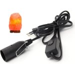 Cble avec interrupteur pour lampe  sel - 18 m - douille pour lampe de sel