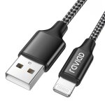 Cble iphone chargeur iphone 1m [certifi mfi] cble lightning nylon tress ultra rsistant fil lightning ...