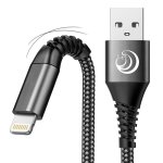 Cble iphonechargeur iphone 2m cble chargeur lightning nylon tress usb cable iphone fil charge rapide ...