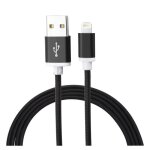 Cable lightning pour iphone 14 - iphone 14 plus - iphone 14 pro - iphone 14 pro max - nylon noir 3 mètres ... Cable lightning pour iphone 14 - iphone 14 plus - iphone 14 pro - iphone 14 pro max - nylon noir 3 mètres ...