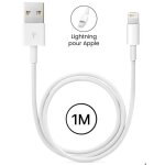C�ble iphone lightning usb 1m - charge rapide et synchronisation pour iphone (2a) kingproshop