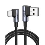 C�ble usb c - ugreen - 20856 - charge rapide 3a - connecteur coud� 90� - 480 mbps