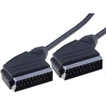 Cble peritel scart - adnauto - 3m - noir - vido - haute qualit