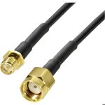 Câble de raccordement bkl electronic antenne wifi 3 m noir Câble de raccordement bkl electronic antenne wifi 3 m noir
