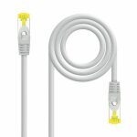 C�ble r�seau ethernet - nano cable - 10. 20. 1900 - l25 - cat. 6a sftp - 25 cm - blanc