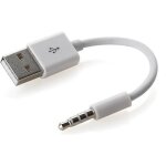 Cable usb 3. 5mm sync jack data chargeur recharge pour apple ipod shuffle 3�me � 7�me g�n�ration