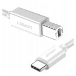 C�ble usb - c 2. 0 - ugreen - 15 m - blanc - imprimante et scanner - transmission rapide