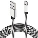 Cable usb c 45mcâble usb c vers usb long chargeur cable usb type c nylon tressé Cable usb c 45mcâble usb c vers usb long chargeur cable usb type c nylon tressé