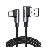 Câble usb c coudé 90 degrés charge rapide 3a nylon tressé compatible avec iphone 16 plus pro max 15 galaxy ... Câble usb c coudé 90 degrés charge rapide 3a nylon tressé compatible avec iphone 16 plus pro max 15 galaxy ...