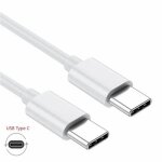 Cble usb type c vers type c - 1 mtre pour samsung galaxy a02s 6. 5 charge rapide - cble de recharge ...
