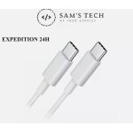 Cable usb c vers usb c pd charge rapide iphone samsung air macbook pro 2m Cable usb c vers usb c pd charge rapide iphone samsung air macbook pro 2m
