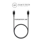 Cable usb c vers usb c pd charge rapide iphone samsung air macbook pro 2m