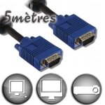 Cble vga hd15 mle / mle - 5m