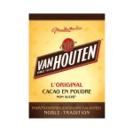 Cacao en poudre non sucr van houten 255g / boite 5 botes