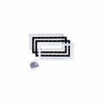 Cache bride joints vis pour skimmer gm blanc